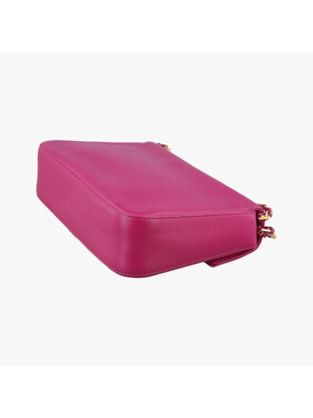 Fendi Be Baguette Rose Red Leather Shoulder - Picture 6 of 15